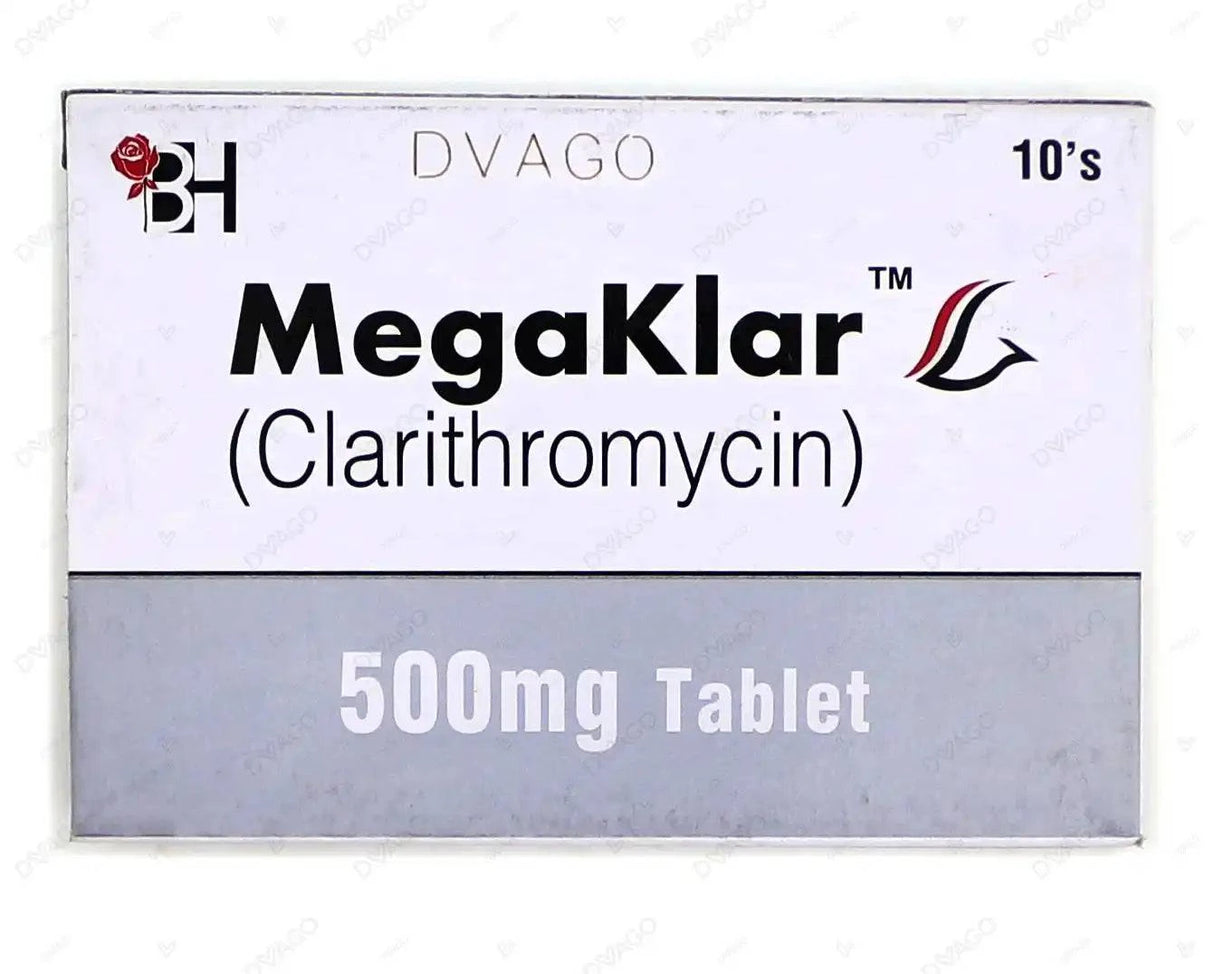 Megaklar Tablet 500mg