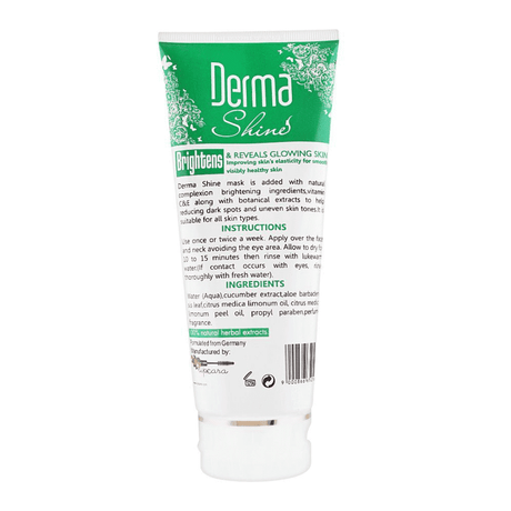 derma shine peel off mask