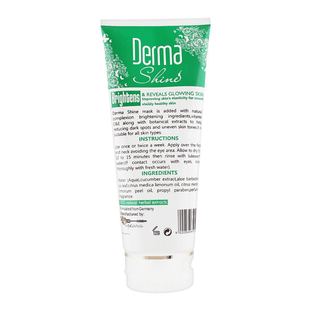 derma shine facial mask