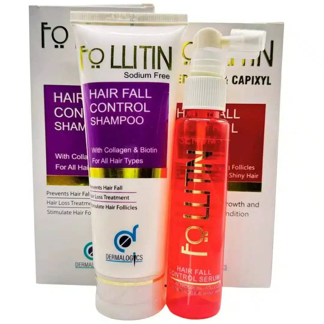  Shampoo & Serum for Hair Fall Control