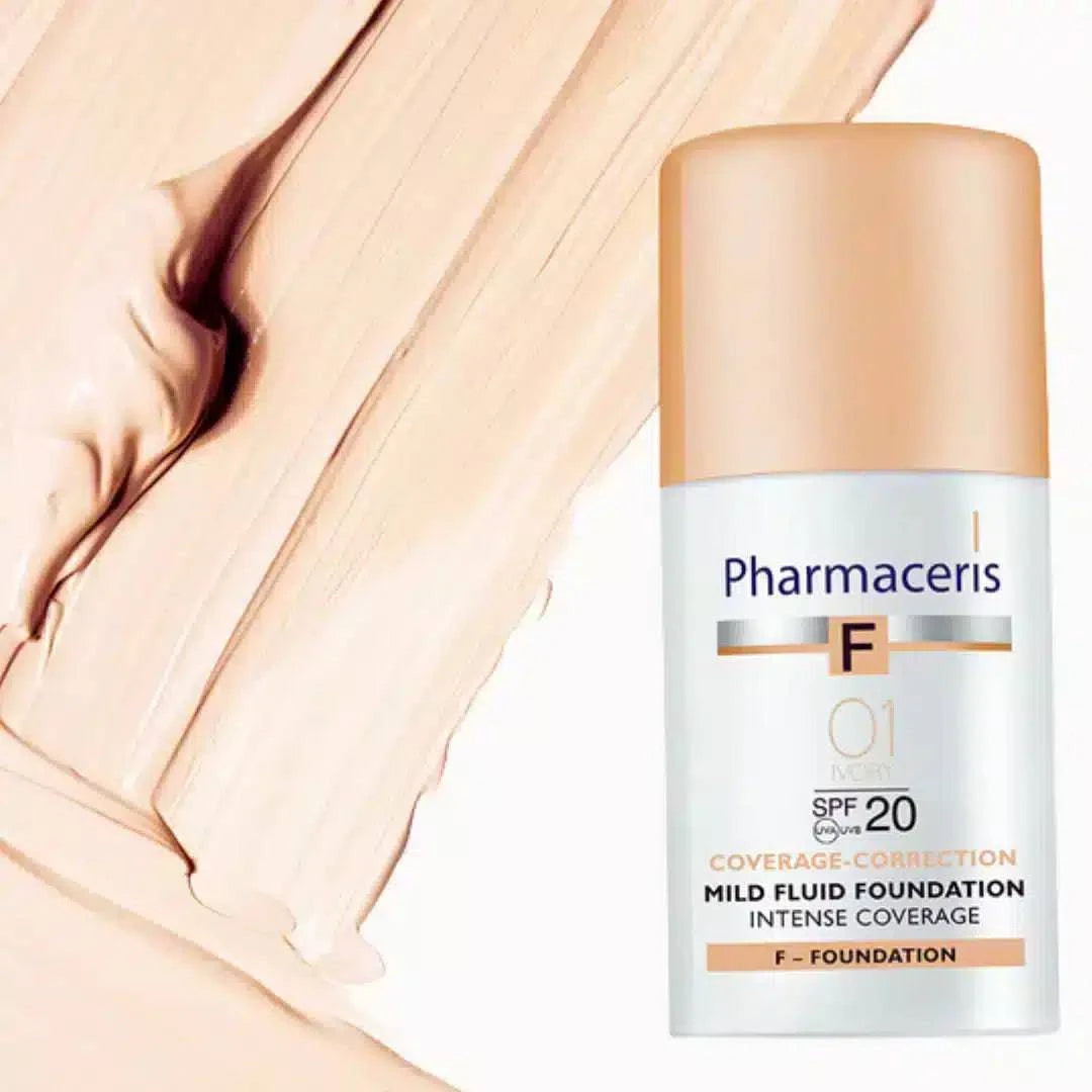 pharmaceris 01 mild fluid foundation spf 20