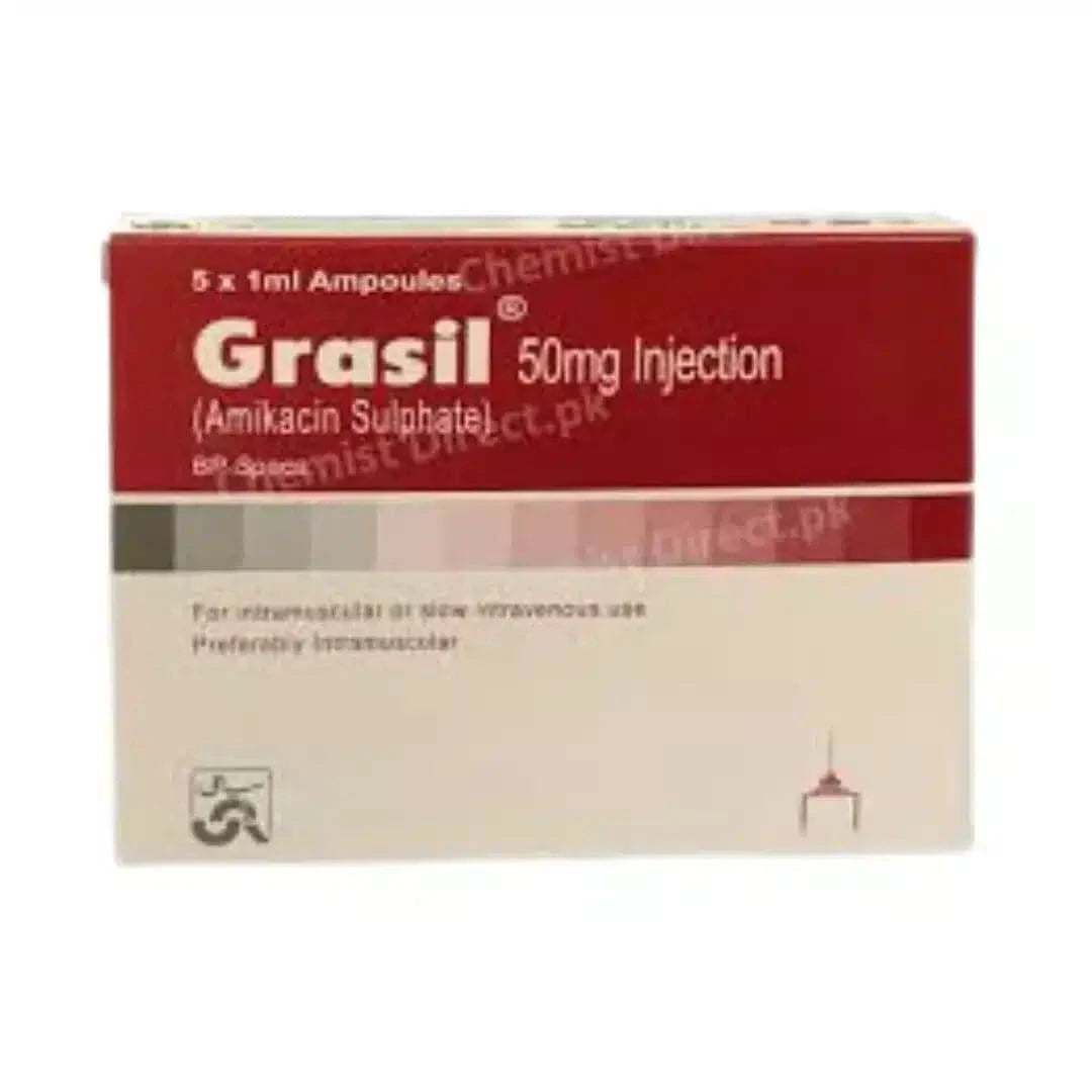 Grasil IM/IV Injection 50Mg (1 Box = 5 Ampoules)