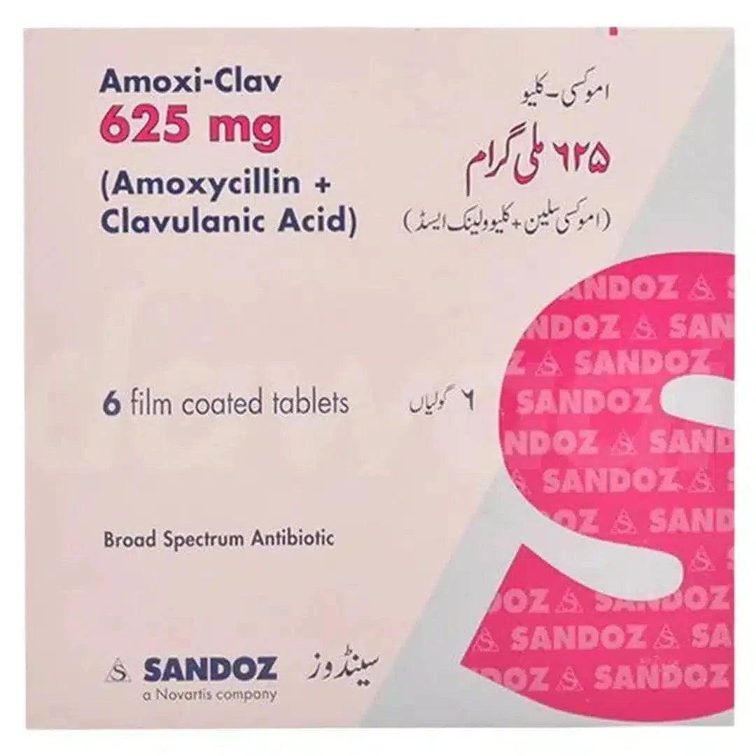 Amoxi-Clav Tablets 625mg | 6 Tablets