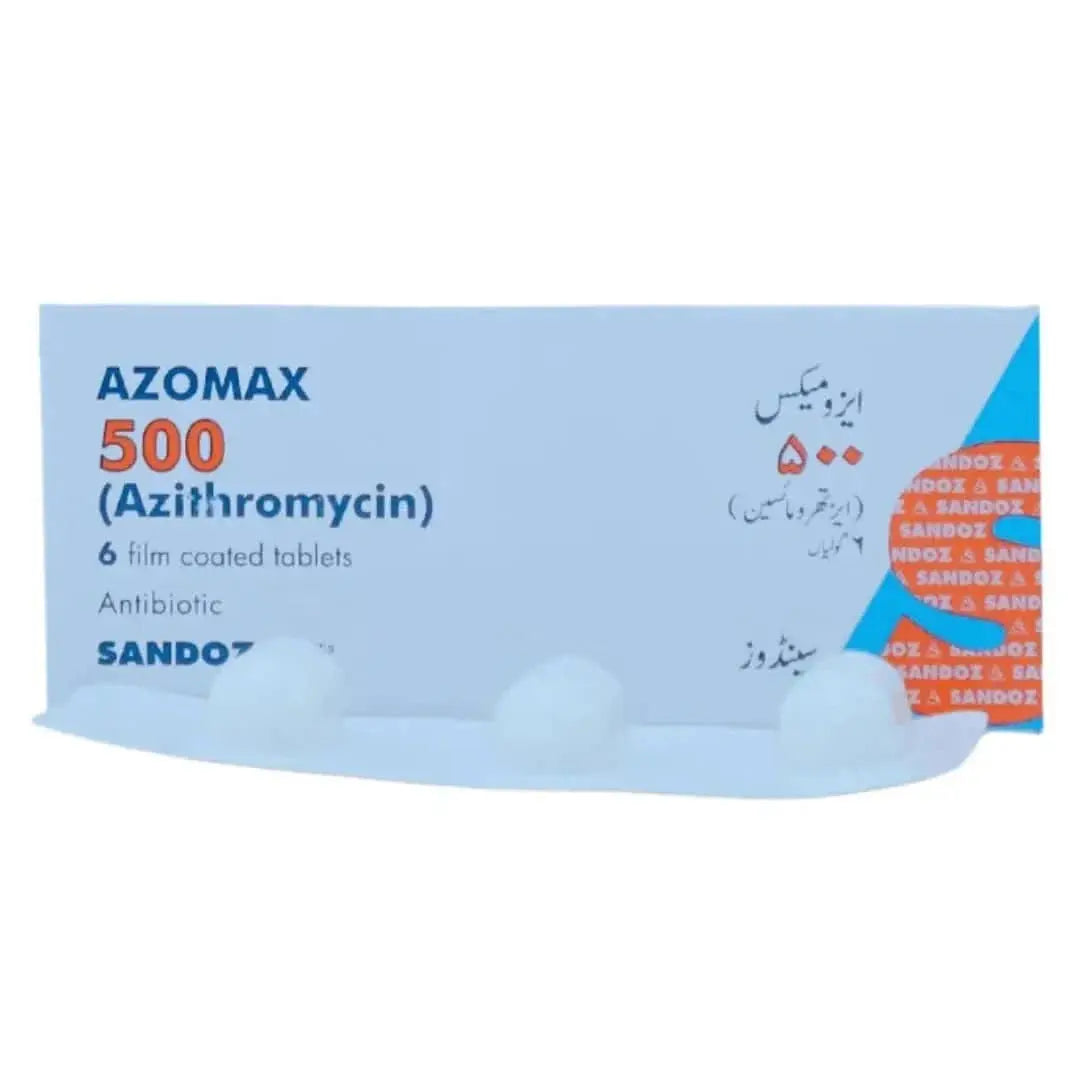 Azomax 500mg Capsules 6 